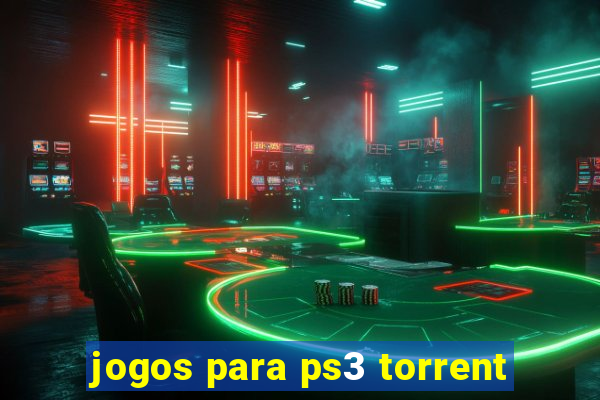 jogos para ps3 torrent